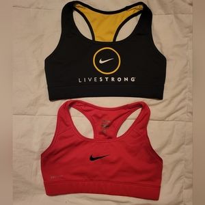 Girls Nike sport bra bundle